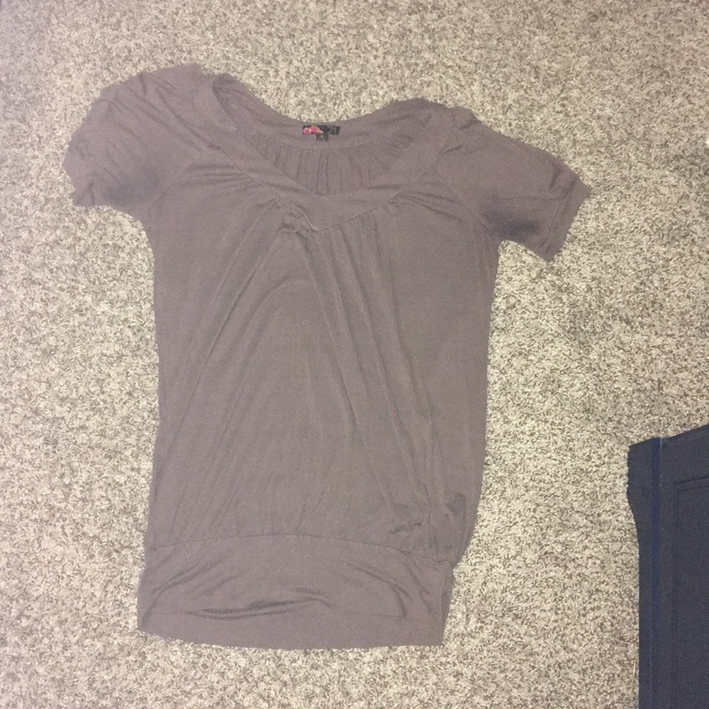 Brown long shirt!